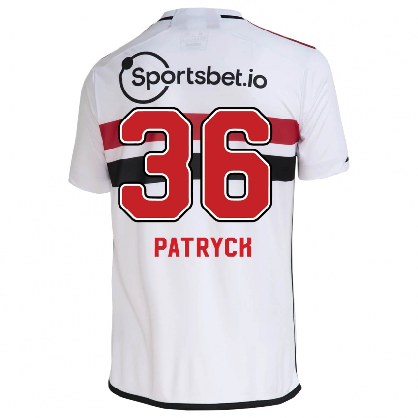 Herren Patryck #36 Weiß Heimtrikot Trikot 2023/24 T-Shirt Österreich