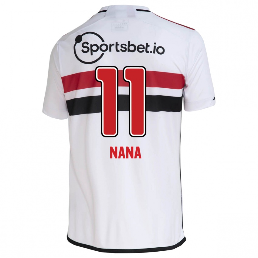 Herren Nana #11 Weiß Heimtrikot Trikot 2023/24 T-Shirt Österreich