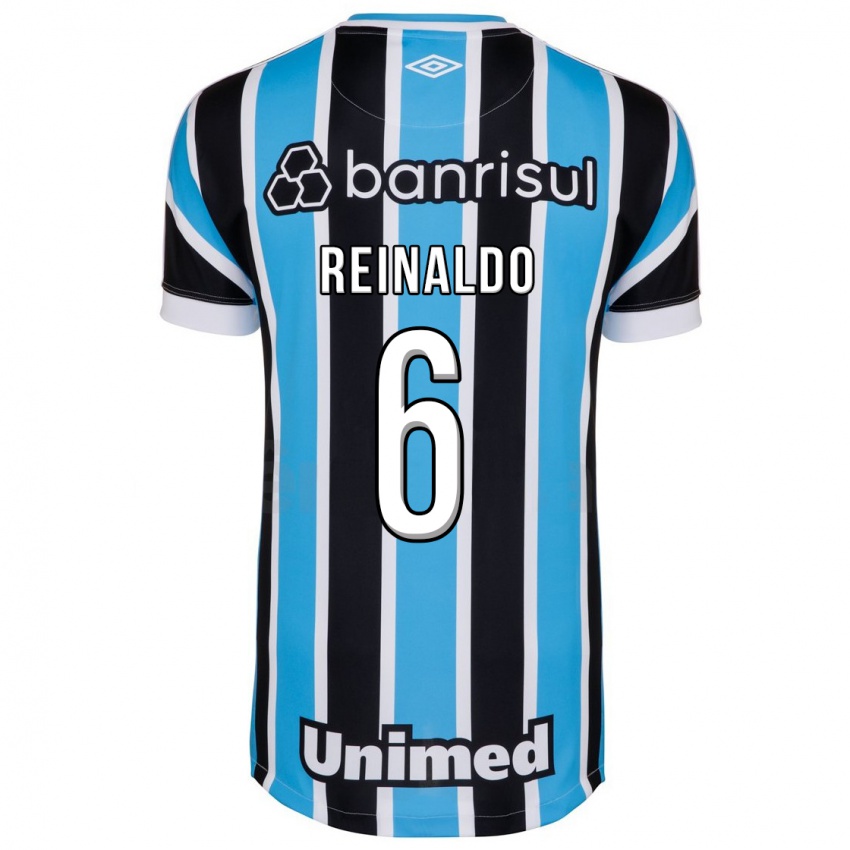 Herren Reinaldo #6 Blau Heimtrikot Trikot 2023/24 T-Shirt Österreich