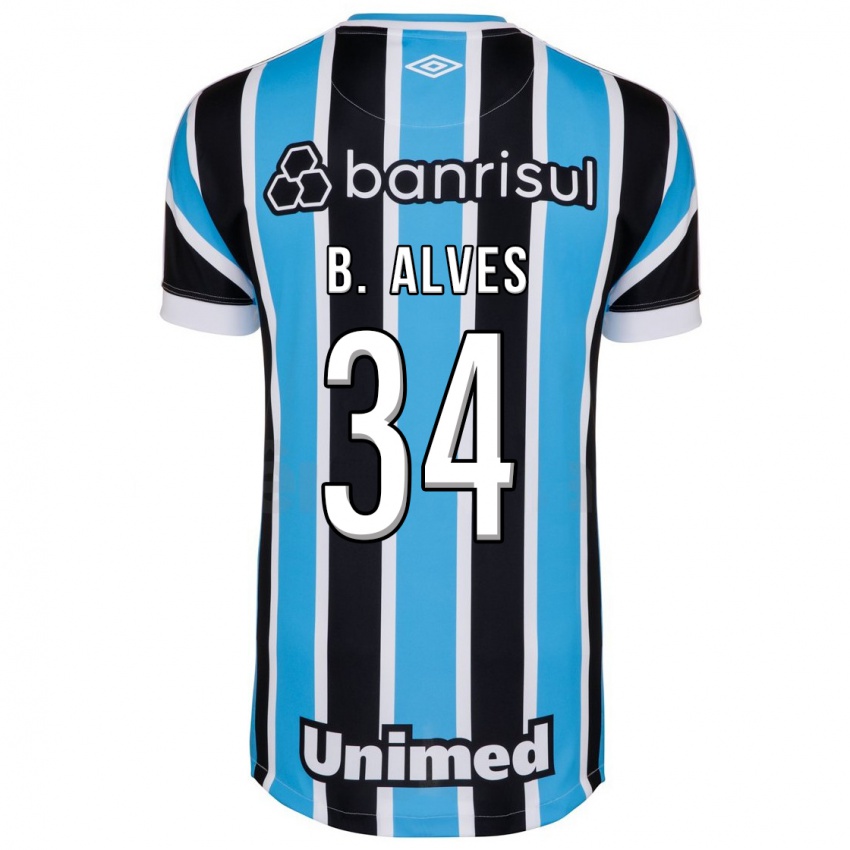 Herren Bruno Alves #34 Blau Heimtrikot Trikot 2023/24 T-Shirt Österreich