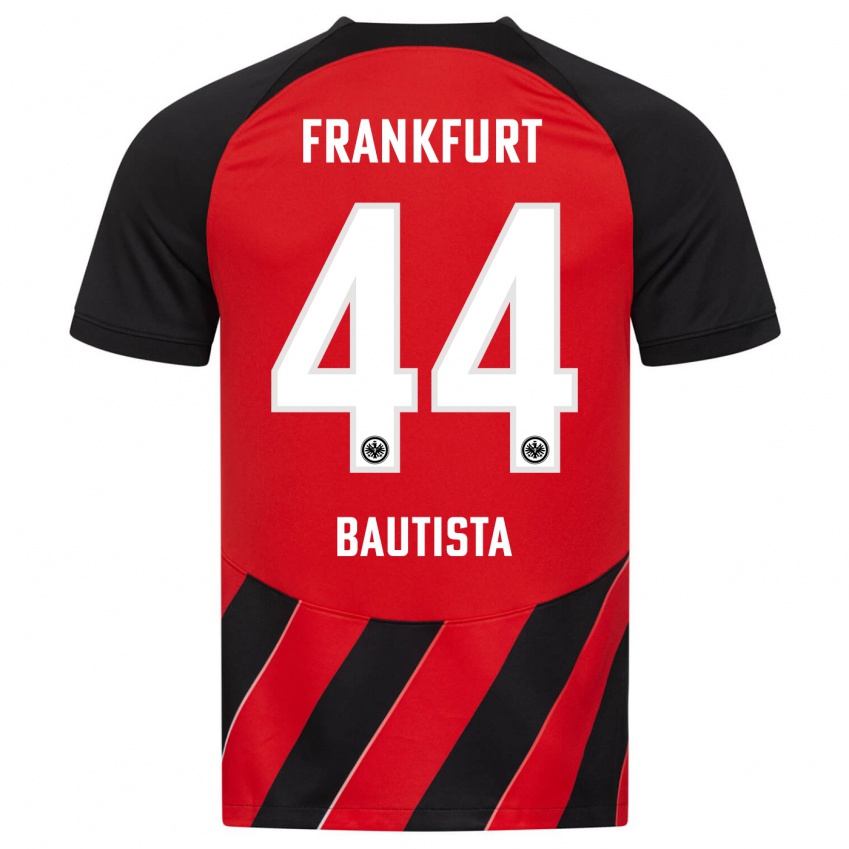 Herren Davis Bautista #44 Rot Schwarz Heimtrikot Trikot 2023/24 T-Shirt Österreich