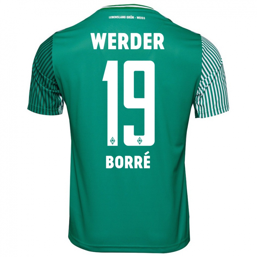 Herren Rafael Borre #19 Grün Heimtrikot Trikot 2023/24 T-Shirt Österreich