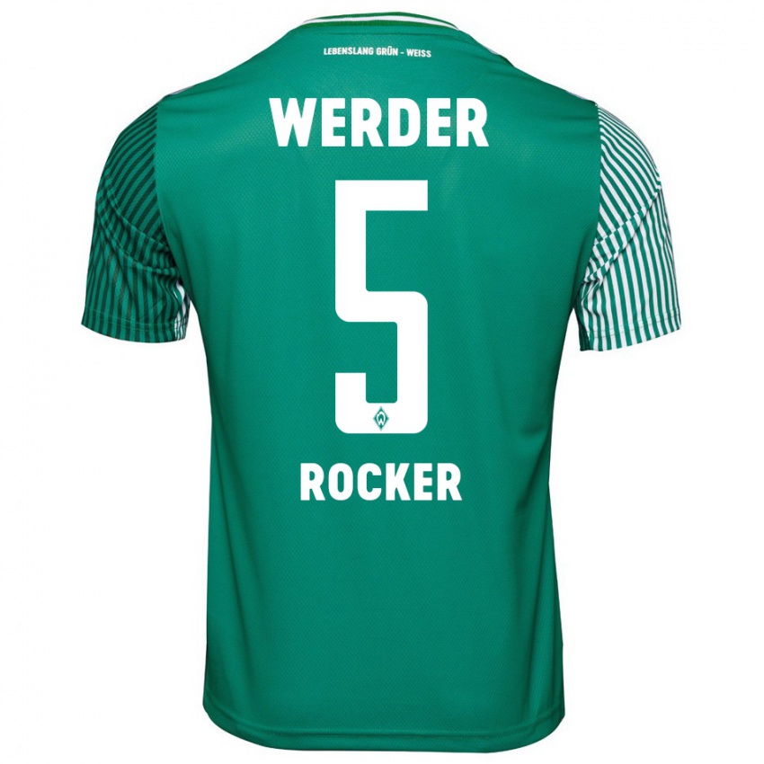 Herren Cimo Röcker #5 Grün Heimtrikot Trikot 2023/24 T-Shirt Österreich