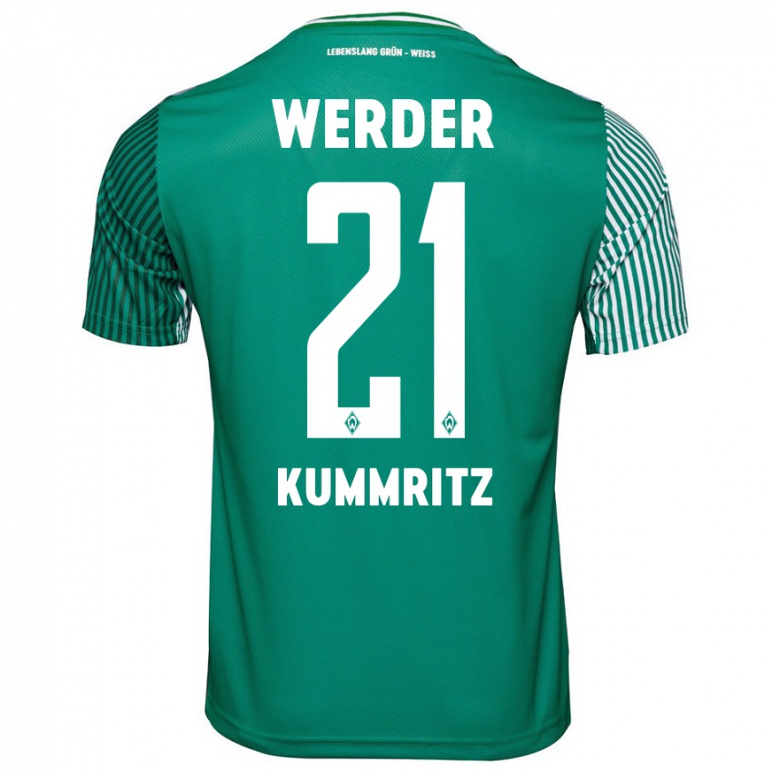 Herren Liam Kümmritz #21 Grün Heimtrikot Trikot 2023/24 T-Shirt Österreich