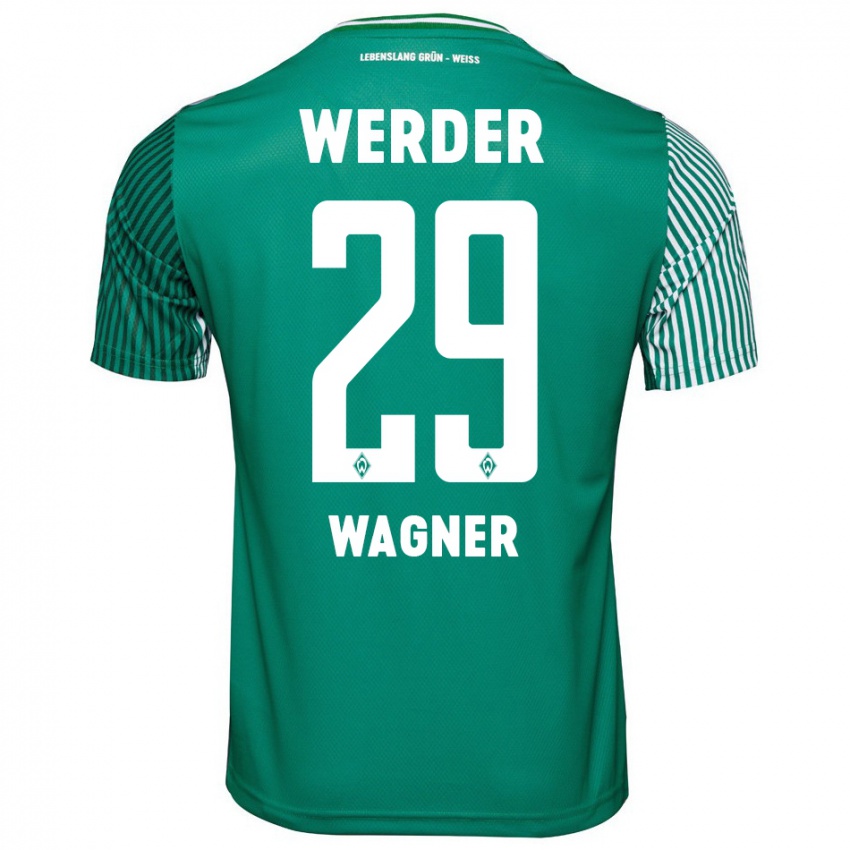 Herren Paul Wagner #29 Grün Heimtrikot Trikot 2023/24 T-Shirt Österreich