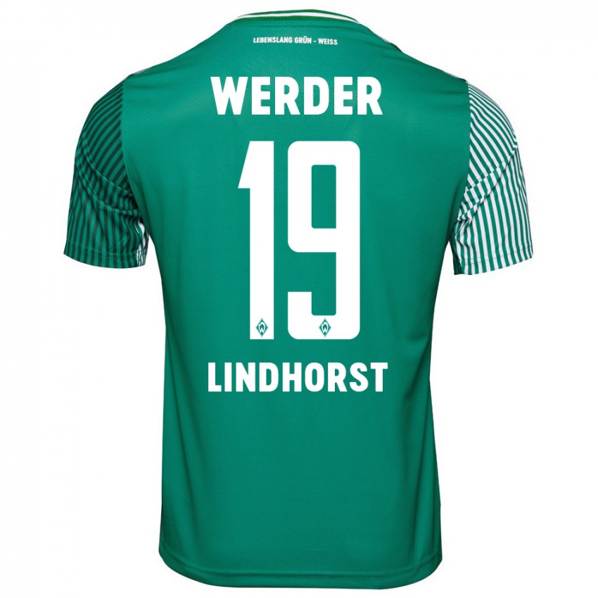 Herren Jerrit Lindhorst #19 Grün Heimtrikot Trikot 2023/24 T-Shirt Österreich