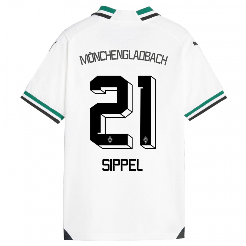 Herren Tobias Sippel #21 Weiß Grün Heimtrikot Trikot 2023/24 T-Shirt Österreich