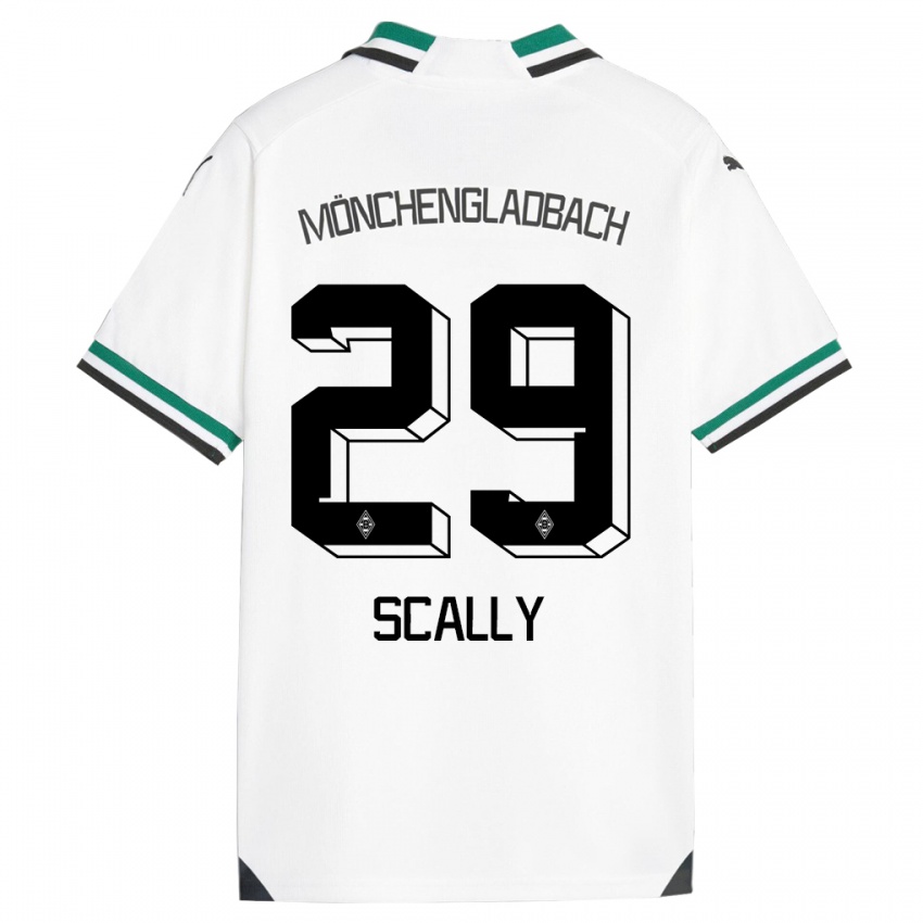Herren Joe Scally #29 Weiß Grün Heimtrikot Trikot 2023/24 T-Shirt Österreich