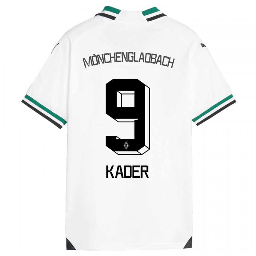 Herren Cagatay Kader #9 Weiß Grün Heimtrikot Trikot 2023/24 T-Shirt Österreich