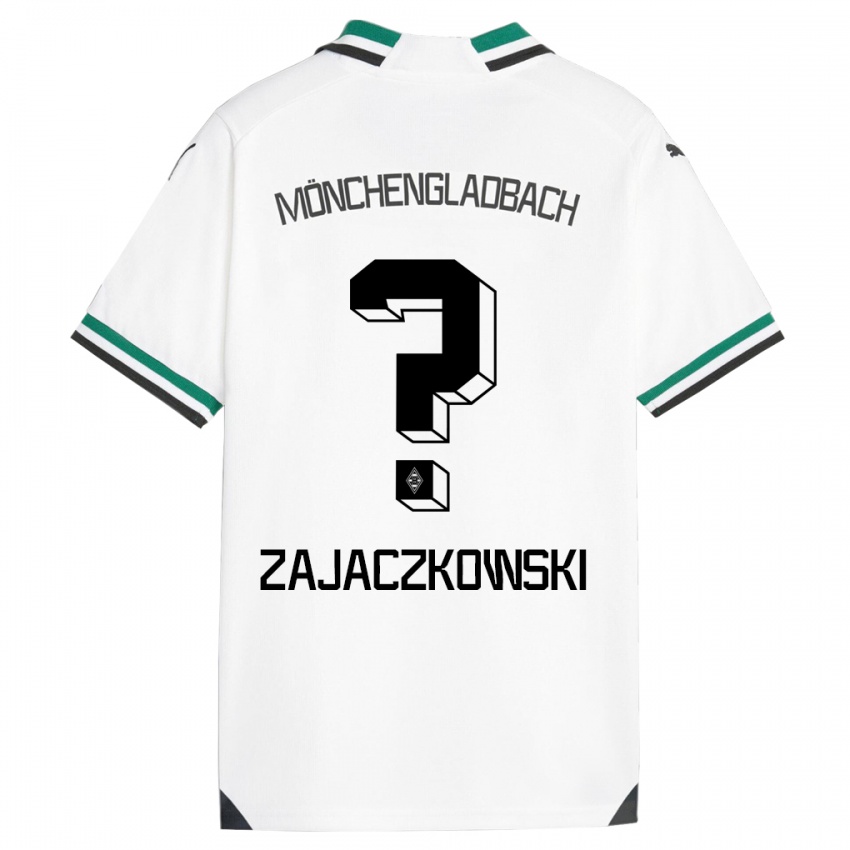 Herren Vincent Zajaczkowski #0 Weiß Grün Heimtrikot Trikot 2023/24 T-Shirt Österreich