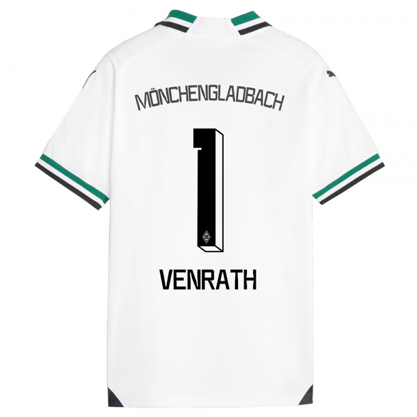 Herren Lisa Venrath #1 Weiß Grün Heimtrikot Trikot 2023/24 T-Shirt Österreich