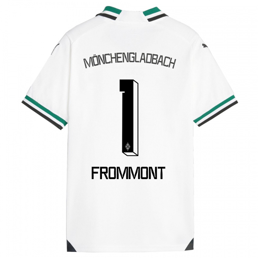 Herren Romina Frommont #1 Weiß Grün Heimtrikot Trikot 2023/24 T-Shirt Österreich