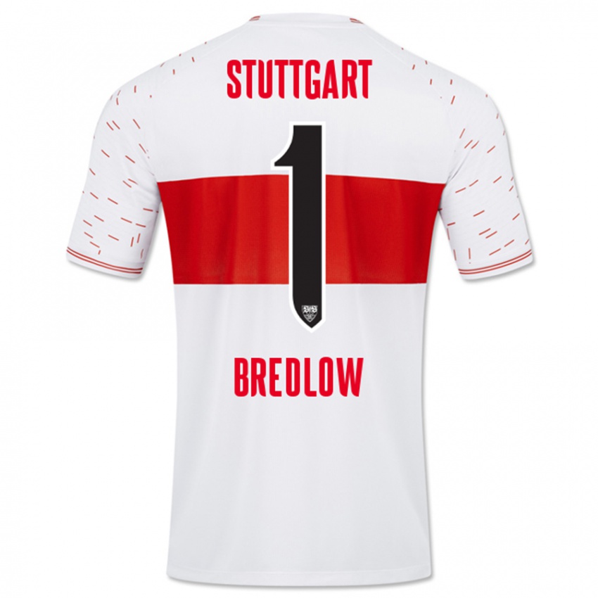 Herren Fabian Bredlow #1 Weiß Heimtrikot Trikot 2023/24 T-Shirt Österreich