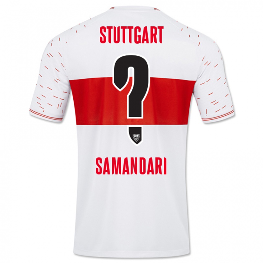 Herren Sohrab Samandari #0 Weiß Heimtrikot Trikot 2023/24 T-Shirt Österreich