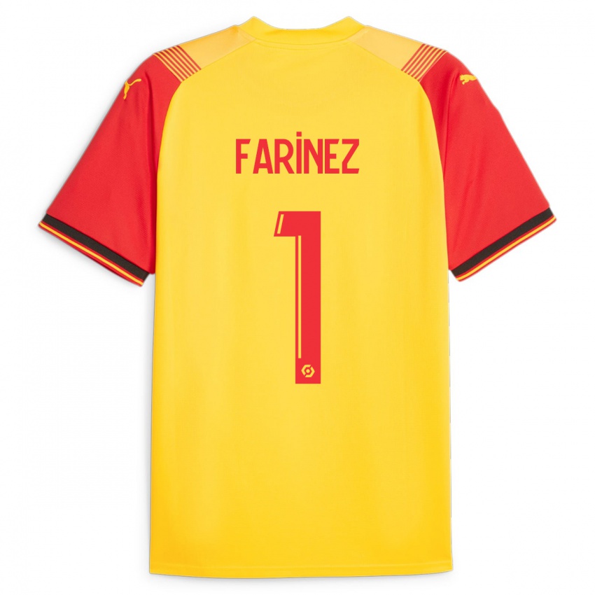 Herren Wuilker Fariñez #1 Gelb Heimtrikot Trikot 2023/24 T-Shirt Österreich