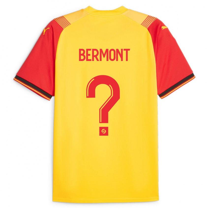 Herren Anthony Bermont #0 Gelb Heimtrikot Trikot 2023/24 T-Shirt Österreich