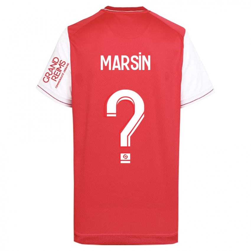 Herren Antonin Marsin #0 Rot Heimtrikot Trikot 2023/24 T-Shirt Österreich