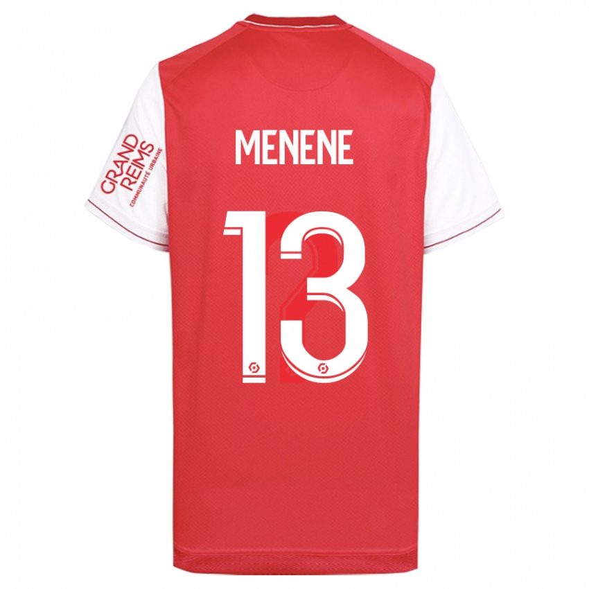 Herren Meyong Menene #13 Rot Heimtrikot Trikot 2023/24 T-Shirt Österreich