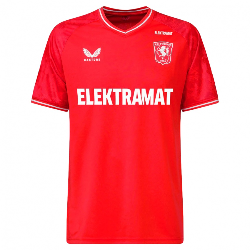 Herren Daan Rots #11 Rot Heimtrikot Trikot 2023/24 T-Shirt Österreich