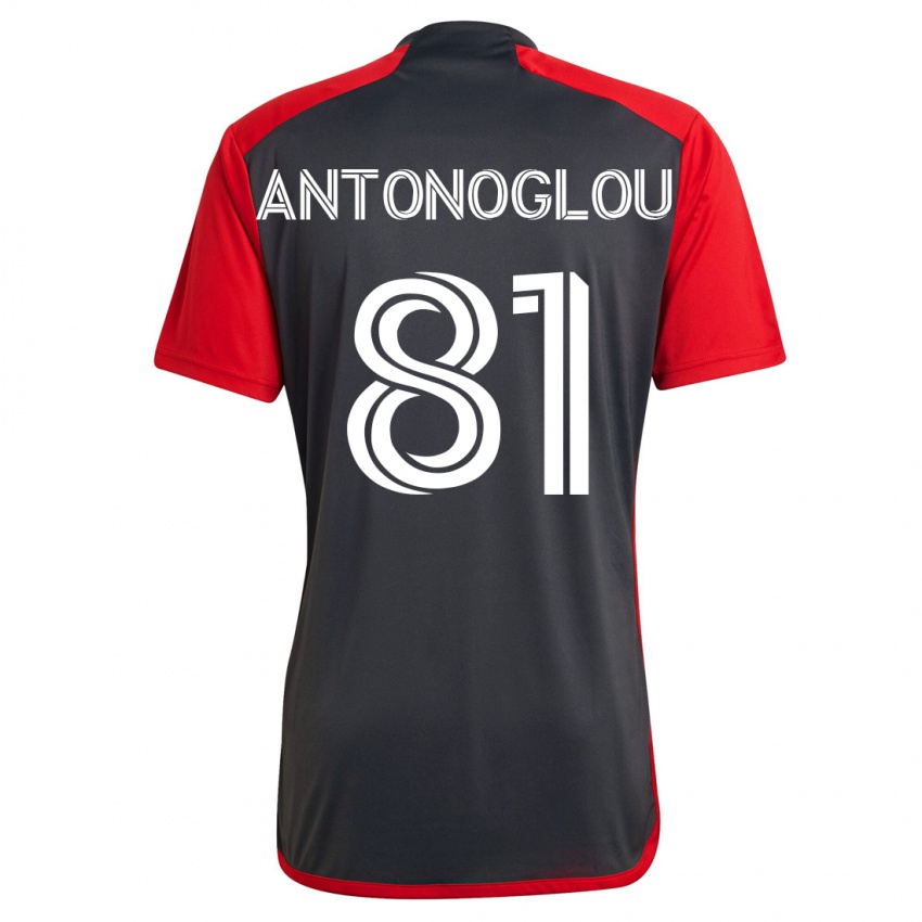 Herren Themi Antonoglou #81 Grau Heimtrikot Trikot 2023/24 T-Shirt Österreich