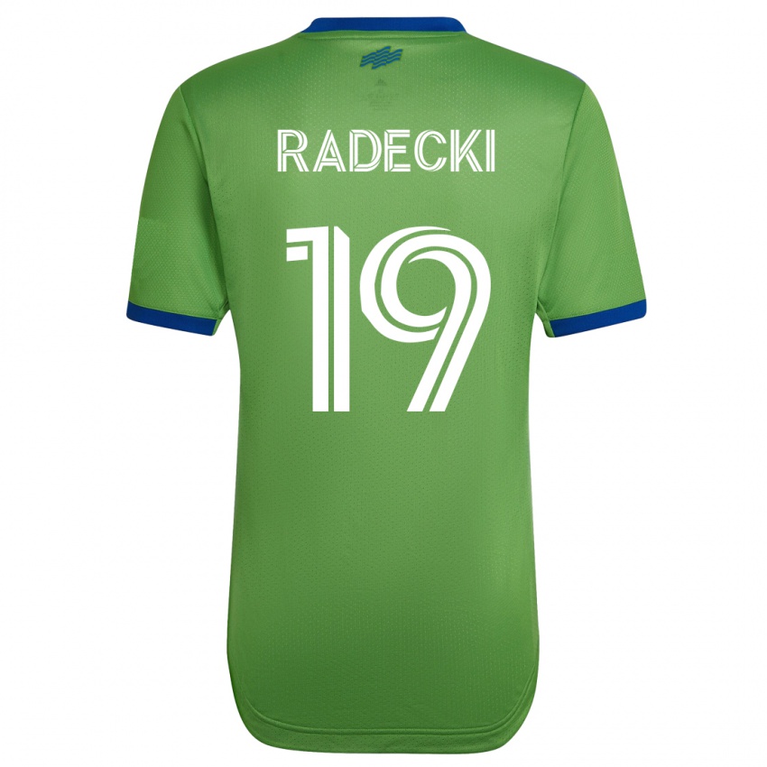 Herren Taylor Radecki #19 Grün Heimtrikot Trikot 2023/24 T-Shirt Österreich