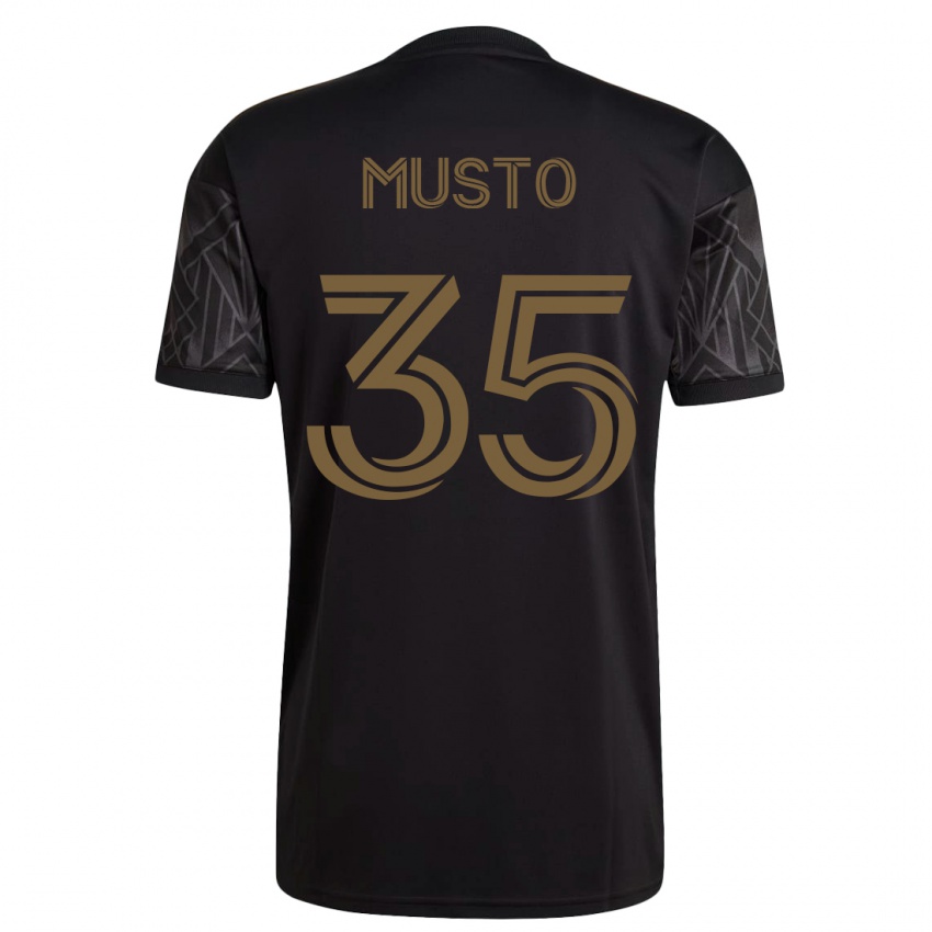 Herren Tommy Musto #35 Schwarz Heimtrikot Trikot 2023/24 T-Shirt Österreich