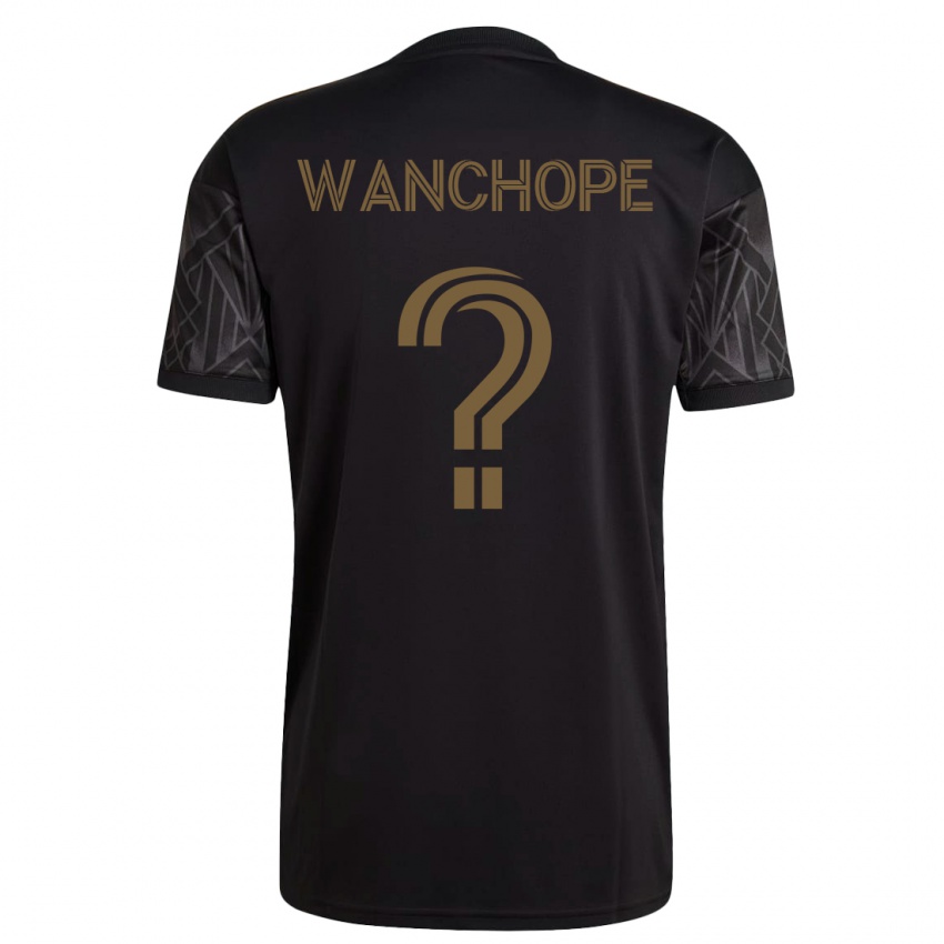 Herren Matías Wanchope #0 Schwarz Heimtrikot Trikot 2023/24 T-Shirt Österreich