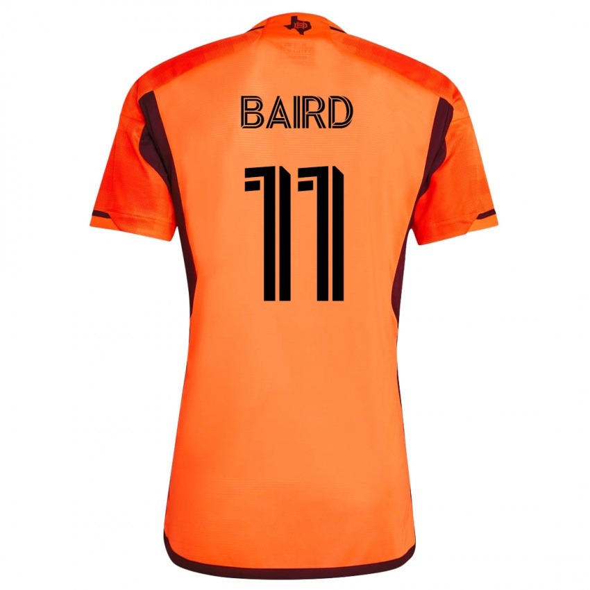 Herren Corey Baird #11 Orangefarben Heimtrikot Trikot 2023/24 T-Shirt Österreich