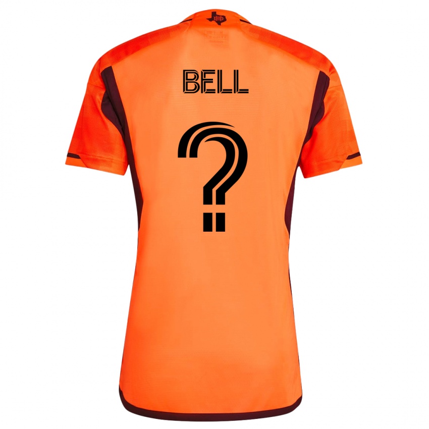 Herren Jahmani Bell #0 Orangefarben Heimtrikot Trikot 2023/24 T-Shirt Österreich