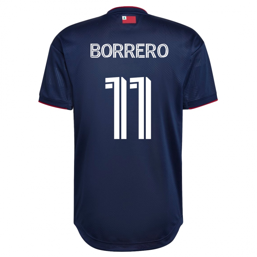 Herren Dylan Borrero #11 Marine Heimtrikot Trikot 2023/24 T-Shirt Österreich