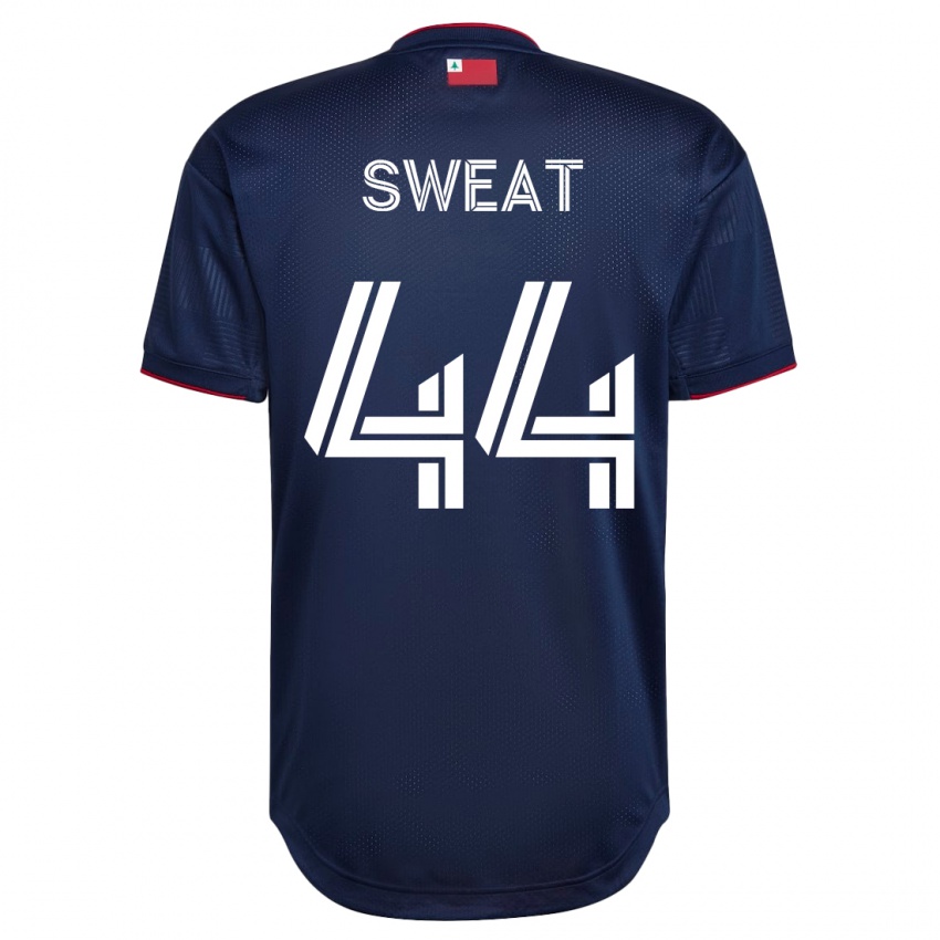 Herren Ben Sweat #44 Marine Heimtrikot Trikot 2023/24 T-Shirt Österreich