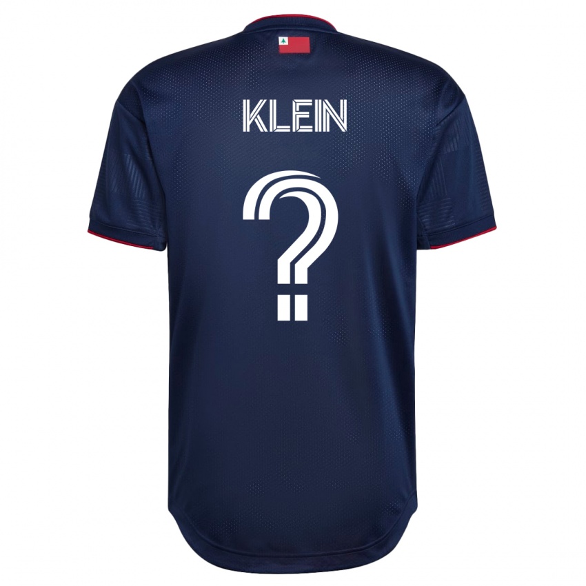 Herren Eric Klein #0 Marine Heimtrikot Trikot 2023/24 T-Shirt Österreich