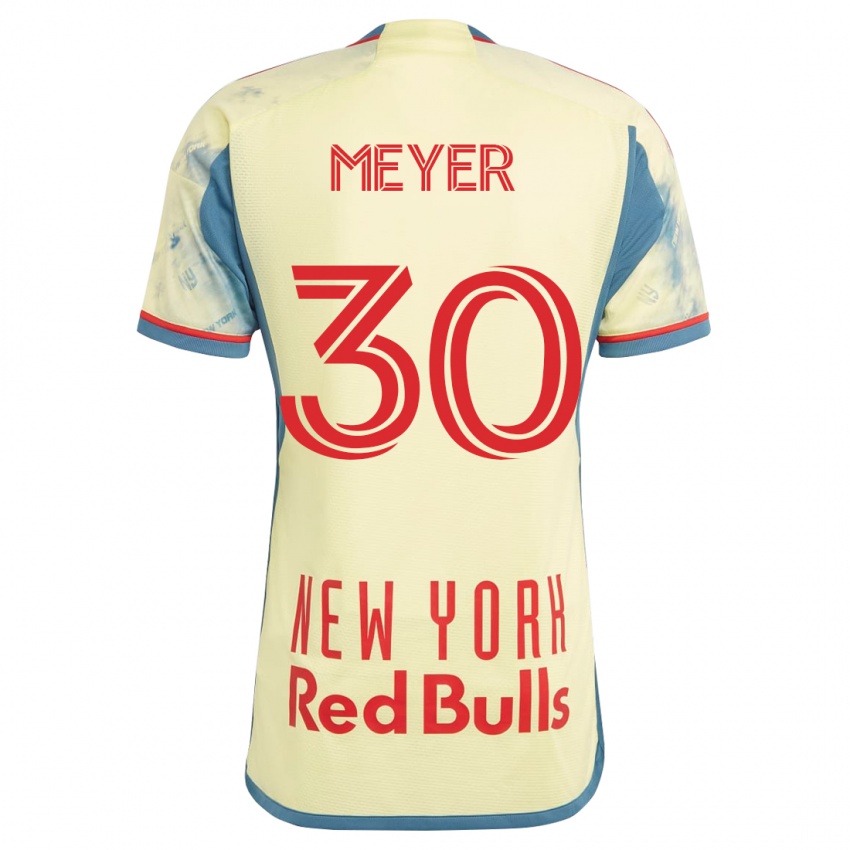 Herren Will Meyer #30 Gelb Heimtrikot Trikot 2023/24 T-Shirt Österreich