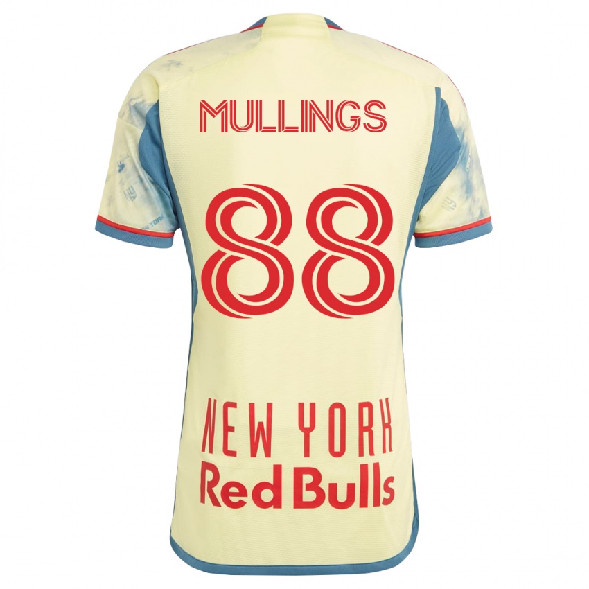 Herren O'vonte Mullings #88 Gelb Heimtrikot Trikot 2023/24 T-Shirt Österreich