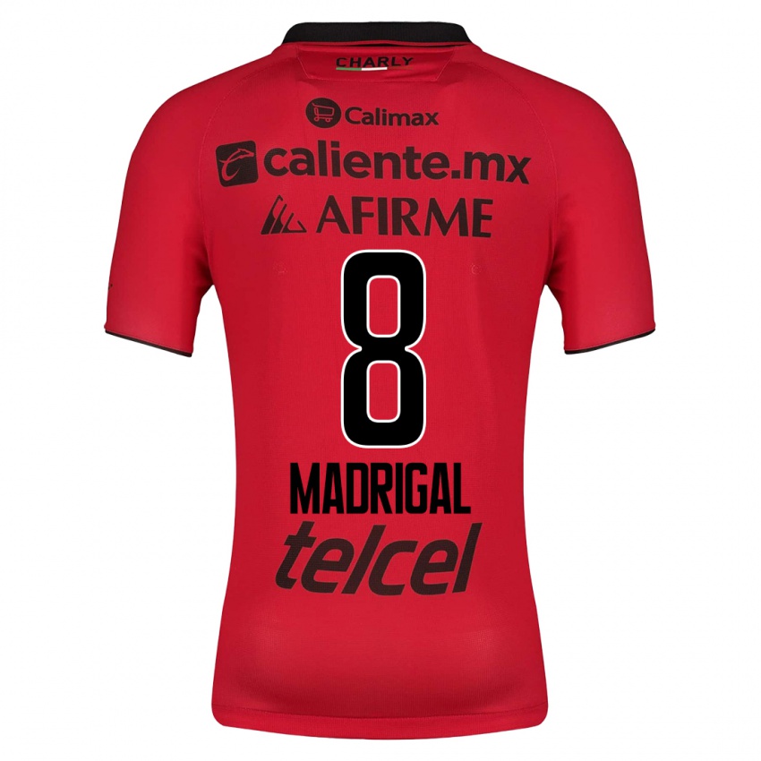 Herren Fernando Madrigal #8 Rot Heimtrikot Trikot 2023/24 T-Shirt Österreich
