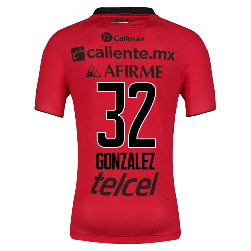Herren Carlos Gonzalez #32 Rot Heimtrikot Trikot 2023/24 T-Shirt Österreich