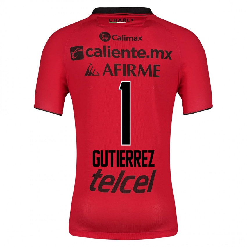 Herren Alejandra Gutierrez #1 Rot Heimtrikot Trikot 2023/24 T-Shirt Österreich