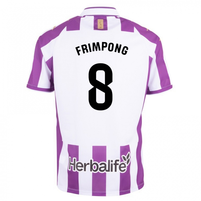 Herren Eugene Frimpong #8 Lila Heimtrikot Trikot 2023/24 T-Shirt Österreich