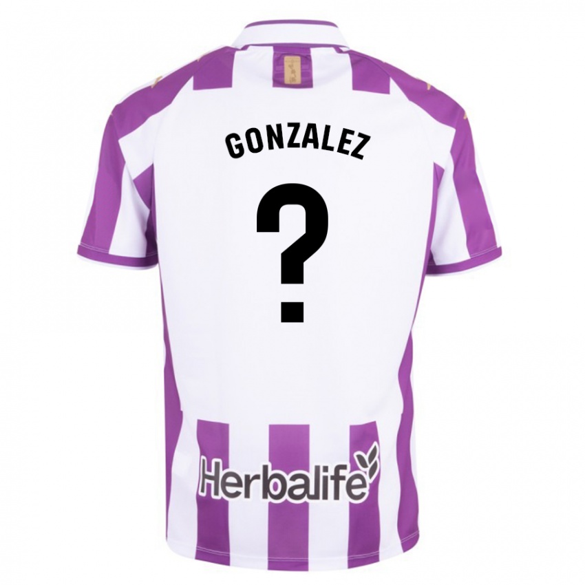 Herren Santi González #0 Lila Heimtrikot Trikot 2023/24 T-Shirt Österreich