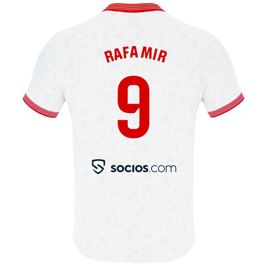 Herren Rafa Mir #9 Weiß Heimtrikot Trikot 2023/24 T-Shirt Österreich