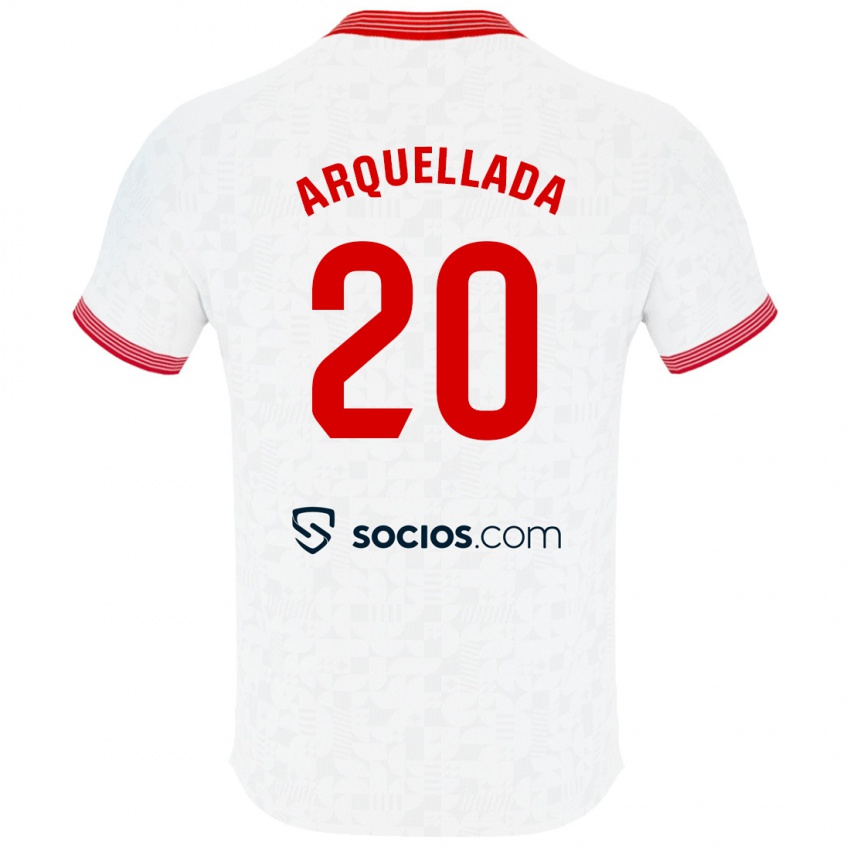 Herren Álvaro Arquellada #20 Weiß Heimtrikot Trikot 2023/24 T-Shirt Österreich