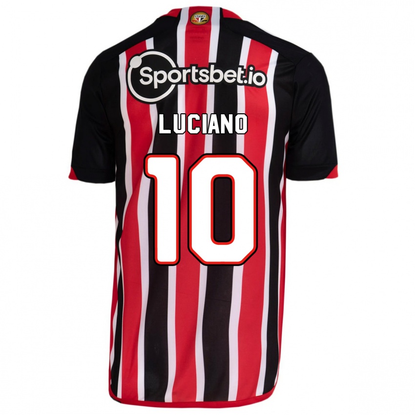 Herren Luciano #10 Blau Rot Auswärtstrikot Trikot 2023/24 T-Shirt Österreich
