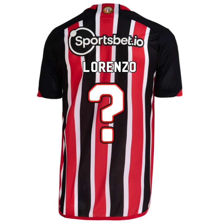 Herren Lorenzo #0 Blau Rot Auswärtstrikot Trikot 2023/24 T-Shirt Österreich