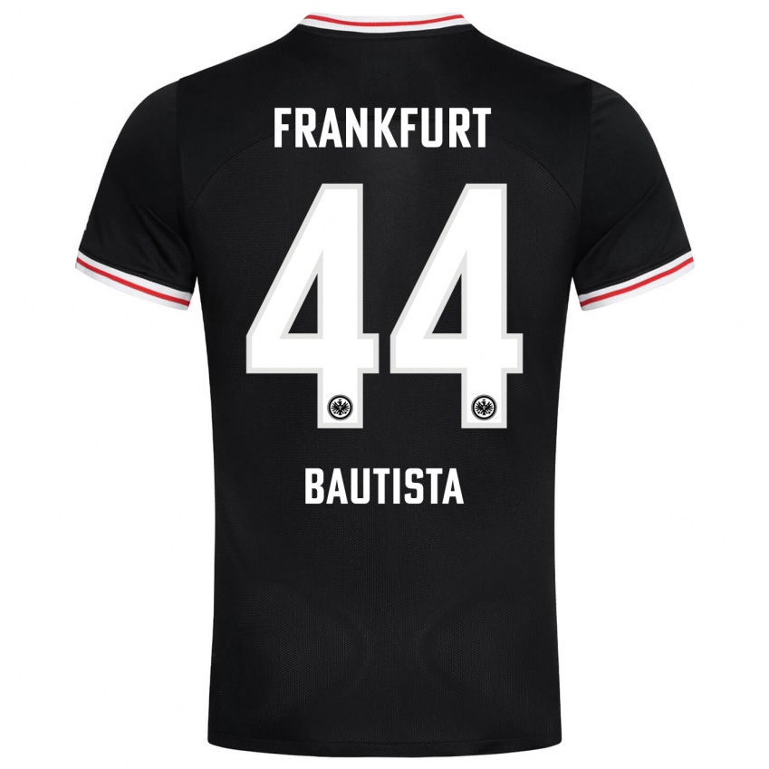 Herren Davis Bautista #44 Schwarz Auswärtstrikot Trikot 2023/24 T-Shirt Österreich