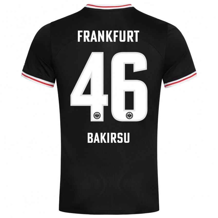 Herren Hüseyin Bakirsu #46 Schwarz Auswärtstrikot Trikot 2023/24 T-Shirt Österreich