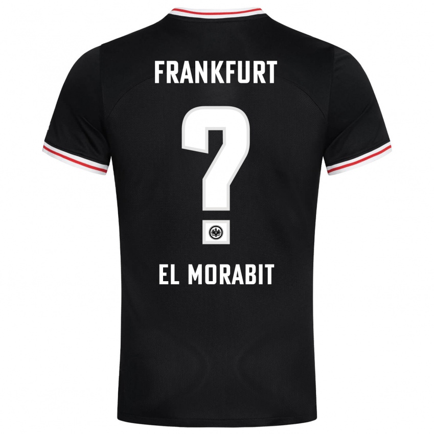 Herren Anas El Morabit #0 Schwarz Auswärtstrikot Trikot 2023/24 T-Shirt Österreich