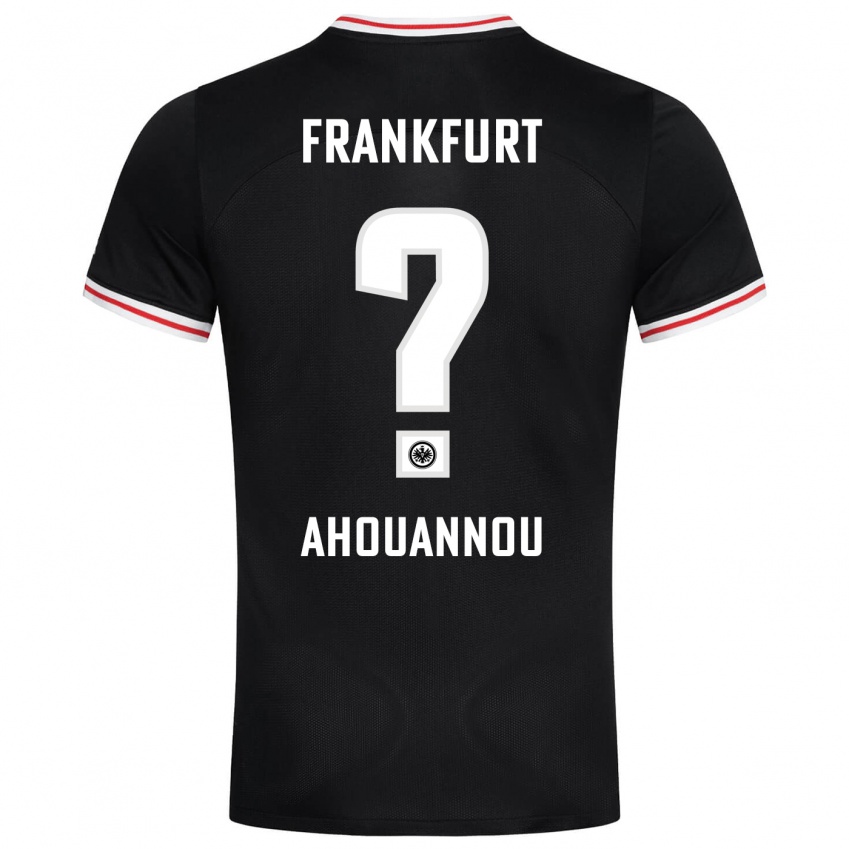 Herren Yannis Ahouannou #0 Schwarz Auswärtstrikot Trikot 2023/24 T-Shirt Österreich