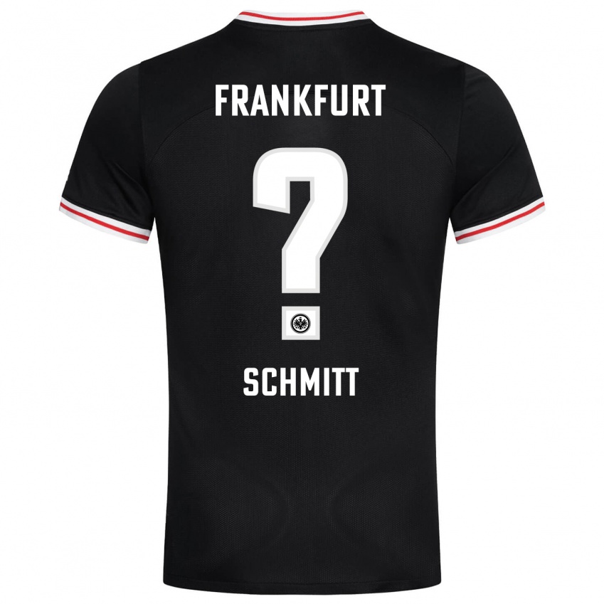 Herren Jonathan Schmitt #0 Schwarz Auswärtstrikot Trikot 2023/24 T-Shirt Österreich