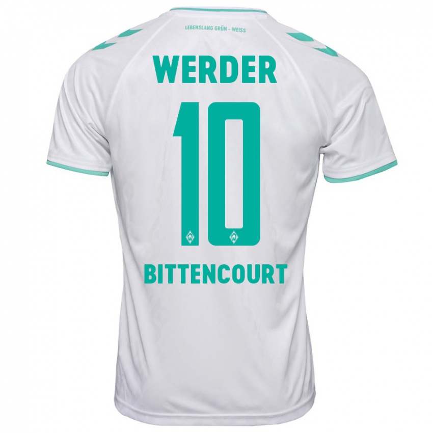 Herren Leonardo Bittencourt #10 Weiß Auswärtstrikot Trikot 2023/24 T-Shirt Österreich