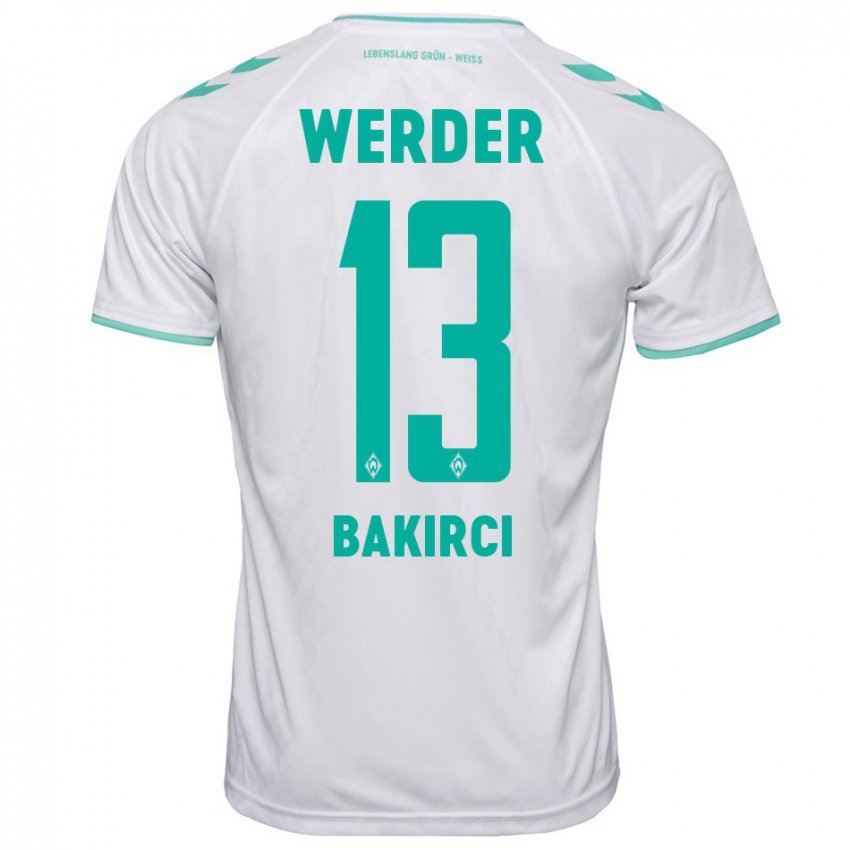 Herren Yunus Bakirci #13 Weiß Auswärtstrikot Trikot 2023/24 T-Shirt Österreich